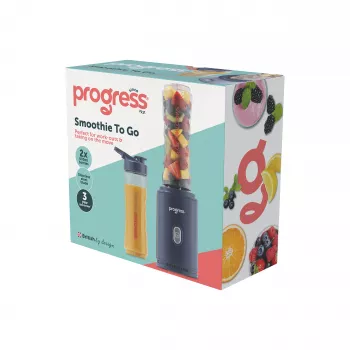 Progress EK6693PVDE Smoothie To Go Personal Blender 300 W Schwarz/Edelstahl