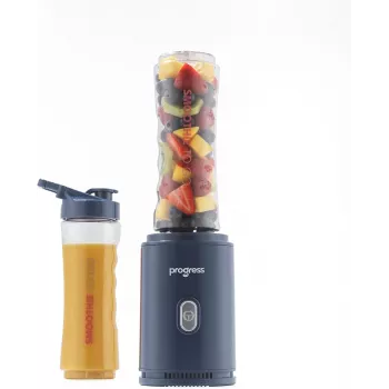 Progress EK6693PVDE Smoothie To Go Personal Blender 300 W Schwarz/Edelstahl