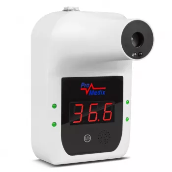 Promedix PR-685 Berührungsloses Infrarot-Wandthermometer für Körpertemperatur (Stirn, Handgelenk)