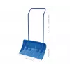 PROSPERPLAST PP. Doppelschaufel Arctic Blue 80cm Schneeschaufel mit Stahlstiel