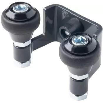 PSG 60.022.7016 Oberer Torführungsbügel für Schiebetore, 42 mm Rollen, Anthrazitgrau RAL7016