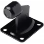 PSG 60.038.9005 Gate Stop Bumper, Schwarz RAL 9005, Gummi, 60 mm Durchmesser, 38 mm Höhe