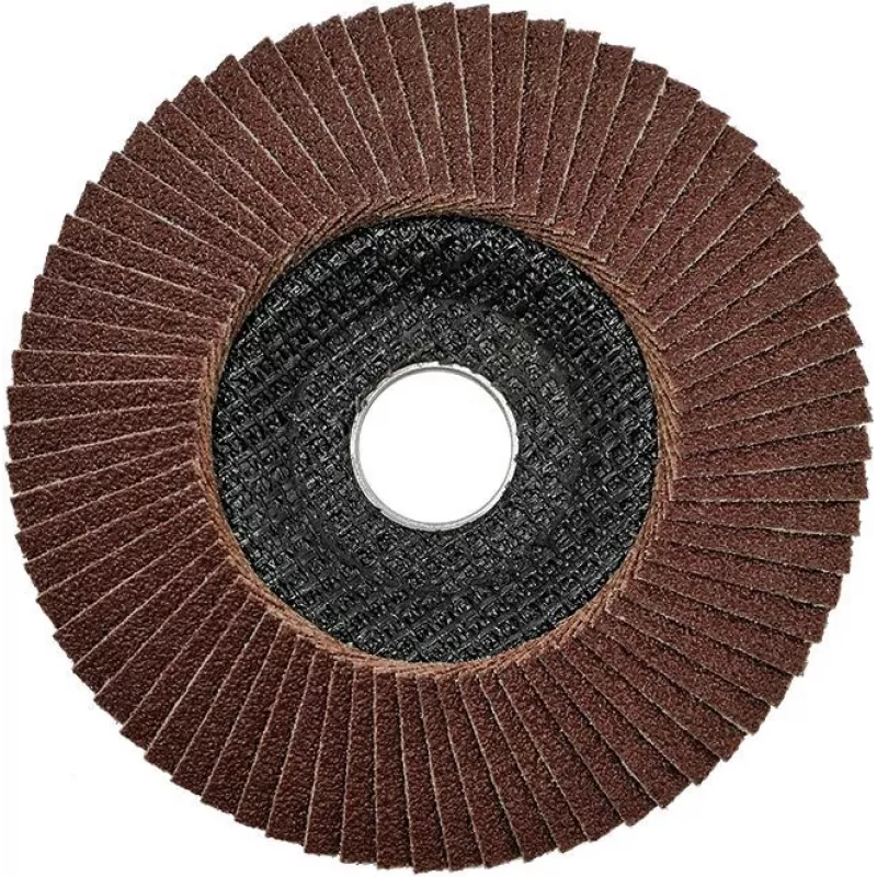 PSG Star Flex STAL T29 125-22 Fächerscheibe, Körnung 80, Zirkonkorund, konisch, 22,23 mm Bohrung, für Stahl und Edelstahl