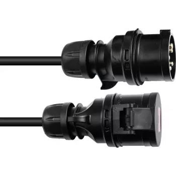 PSSO CEE Verlängerungskabel 16A 5x2,5mm² 25m Black Edition (3024563G)