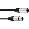 PSSO DMX-Kabel XLR 3-Pin 20m Schwarz Neutrik-Stecker 30227818