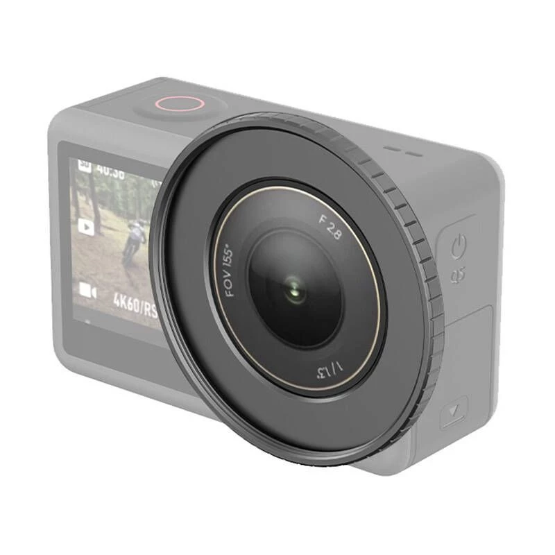 PULLER Metallfilterrahmen für DJI Action 3 / Action 4 - Schwarz