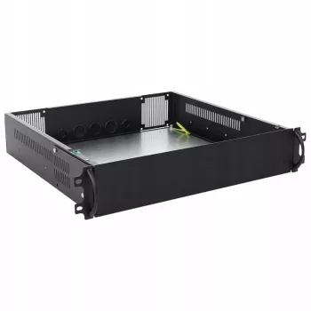 Pulsar ARAD2N 2U 400mm 19-Zoll Rack-Gehäuse Schwarz
