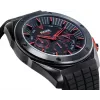 Pulsar Herren Quarz-Chronograph Armbanduhr PT3463X1 - 45mm Edelstahlgehäuse, blaues Zifferblatt, braunes Lederarmband, 100m Wasserdichtigkeit