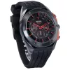 Pulsar Herren Quarz-Chronograph Armbanduhr PT3463X1 - 45mm Edelstahlgehäuse, blaues Zifferblatt, braunes Lederarmband, 100m Wasserdichtigkeit