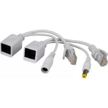 Pulsar P-POE1 Passives PoE-Adapter-Set mit RJ45-Steckern