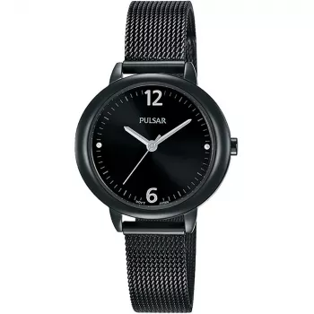 Pulsar Damen PH8355X1 Quarz Analog Uhr 29mm Silber Edelstahl