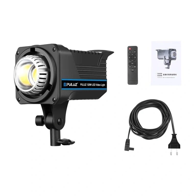 Puluz 120 W LED Studiolicht mit Farbtemperatursteuerung und Fernbedienung