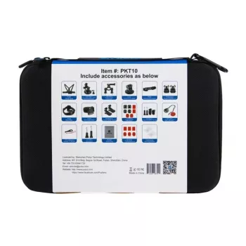 PULUZ 45-in-1 Komplettes Zubehörset PKT10