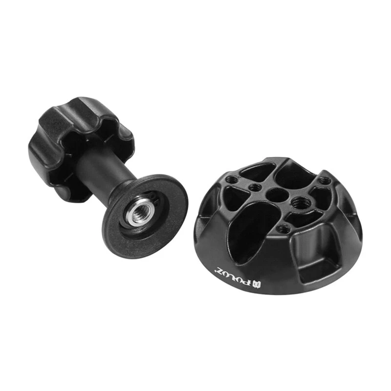 Puluz 75 mm Flach-zu-Schale-Adapter für Fluidkopf