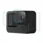 PULUZ PU507 9H Panzerglas Screen- & Objektivschutz-Set für GoPro HERO12/11/10 Black – 3-teiliges Set (Front, Rückseite, Objektiv)