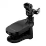 PULUZ Helmhalterung für Action-Kameras (DJI Action, GoPro Hero) Schwarz