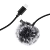 PULUZ Jack Tie Mikrofon mit Clip PU425 1,5m USB-C
