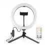 PULUZ LED Ring Light 26cm mit 8,3cm Stativ USB