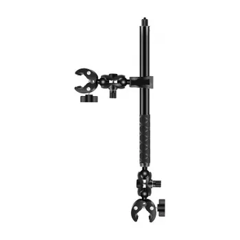PULUZ Motorrad-/Fahrradhalterung mit Einzelklemme und Selfie-Stick 150 cm (PU496B)