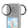 PULUZ Optischer Glas-Linsenschutz für Insta360 X4 (2er-Pack)
