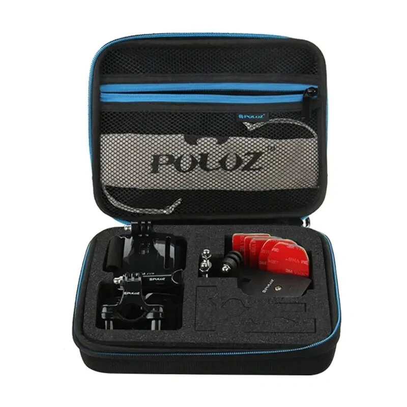 PULUZ PU102 Wasserdichte Reisetasche für Action-Kameras & Zubehör - Hartschale aus EVA, stoßfest, staubdicht, 23 x 17 x 7 cm