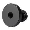 PULUZ PU145B CNC Aluminiumlegierung Action-Kamera Halterung Adapter mit 1/4 Zoll Stativgewinde, Schwarz