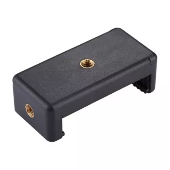 PULUZ PU3096B Stativ-Halterung für Smartphone mit Arca-Swiss Schnellwechselplatte (Schwarz)
