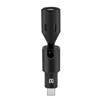 PULUZ PU425 USB-C Lavalier-Mikrofon mit 1,5 m Kabel, omnidirektional, Plug-and-Play