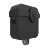 PULUZ PU454B Silikonhülle für GoPro Max mit Objektivschutz und Handgelenkschlaufe, Schwarz