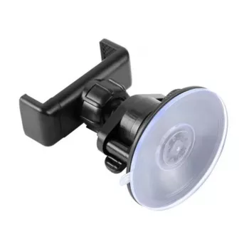 PULUZ PU537B Saugnapf-Halterung für Smartphones mit 360-Grad-Drehung, universeller Auto-Halter für Armaturenbrett und Windschutzscheibe, Schwarz