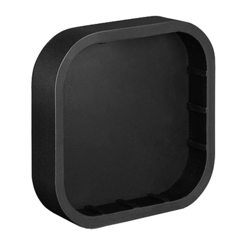 Puluz PU541B Objektivschutz für GoPro HERO12, HERO11, HERO10, HERO9 Black - Kratzfestes gehärtetes Glas, 9H-Härte, Anti-Fingerabdruck, Schwarz