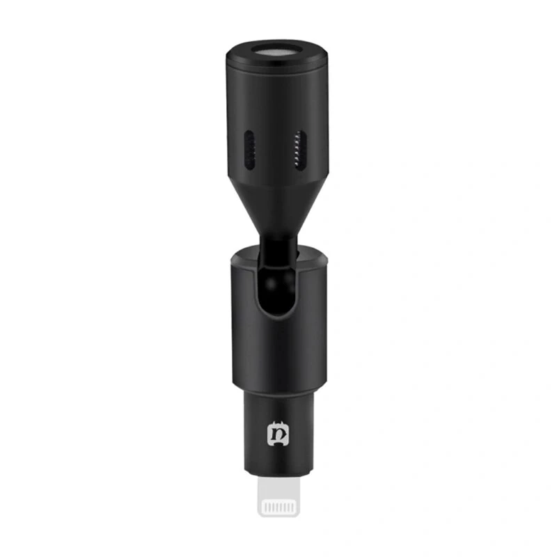 PULUZ PU615B Lightning Kondensatormikrofon mit omnidirektionaler Charakteristik für iOS-Geräte