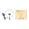PULUZ PU656B 10-Zoll LED-Ringleuchte mit Handyhalter und Stativ, 12W, 3000K-6500K, USB-betrieben, für Live-Streaming, TikTok, YouTube, Make-up, Fotografie