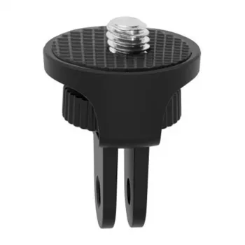 PULUZ PU704B Verstellbarer 1/4 inch Gewinde-Mount-Adapter für Action-Kameras (Schwarz)