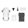 PULUZ PU760T Wasserdichtes Gehäuse (60 m) mit Schnellverschluss-Halterung für Insta360 X5 (Transparent)