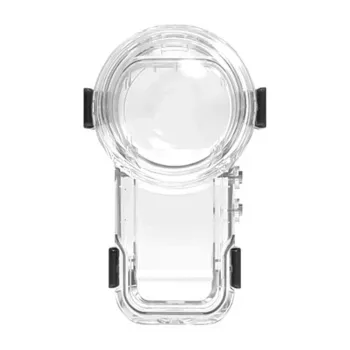 PULUZ PU760T Wasserdichtes Gehäuse (60 m) mit Schnellverschluss-Halterung für Insta360 X5 (Transparent)