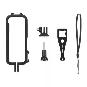 PULUZ PU809B Silikon-Schutzhülle für Insta360 X3 (Schwarz)