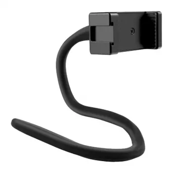 Puluz PU882B Flexible Clip Mount - 60 cm Gänsehals, 360° Drehung, für Smartphones (Schwarz)