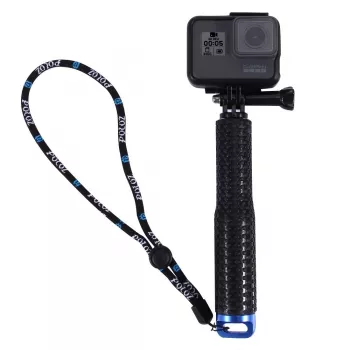 PULUZ Selfie Stick für Action-Kameras (DJI, GoPro, Insta360) - Schwarz