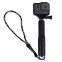 PULUZ Selfie Stick für Action-Kameras (DJI, GoPro, Insta360) - Schwarz