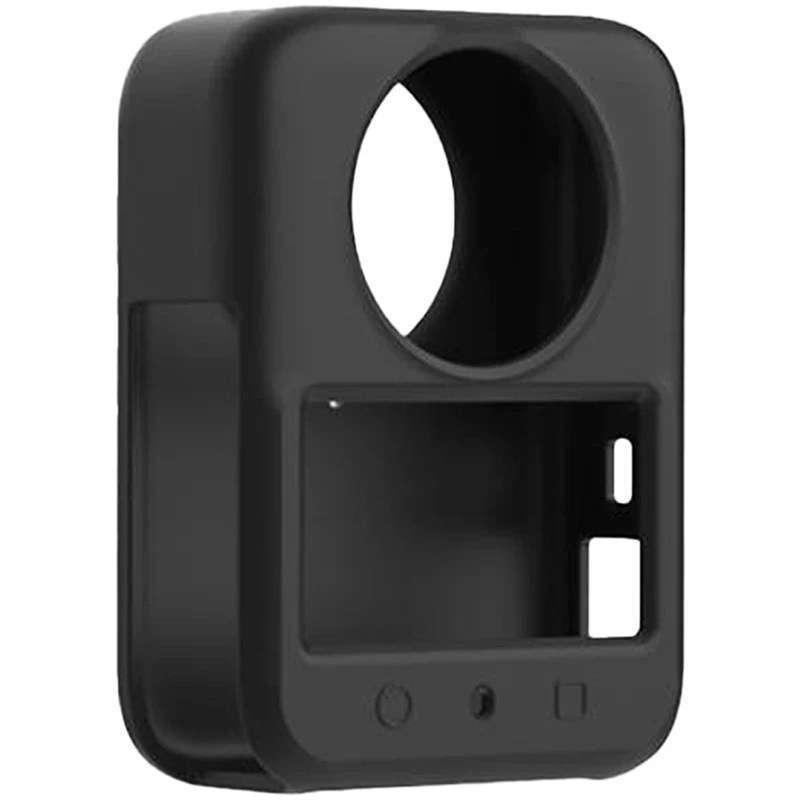PULUZ Silikon-Objektivschutz für DJI Osmo Action Kamera (Schwarz)