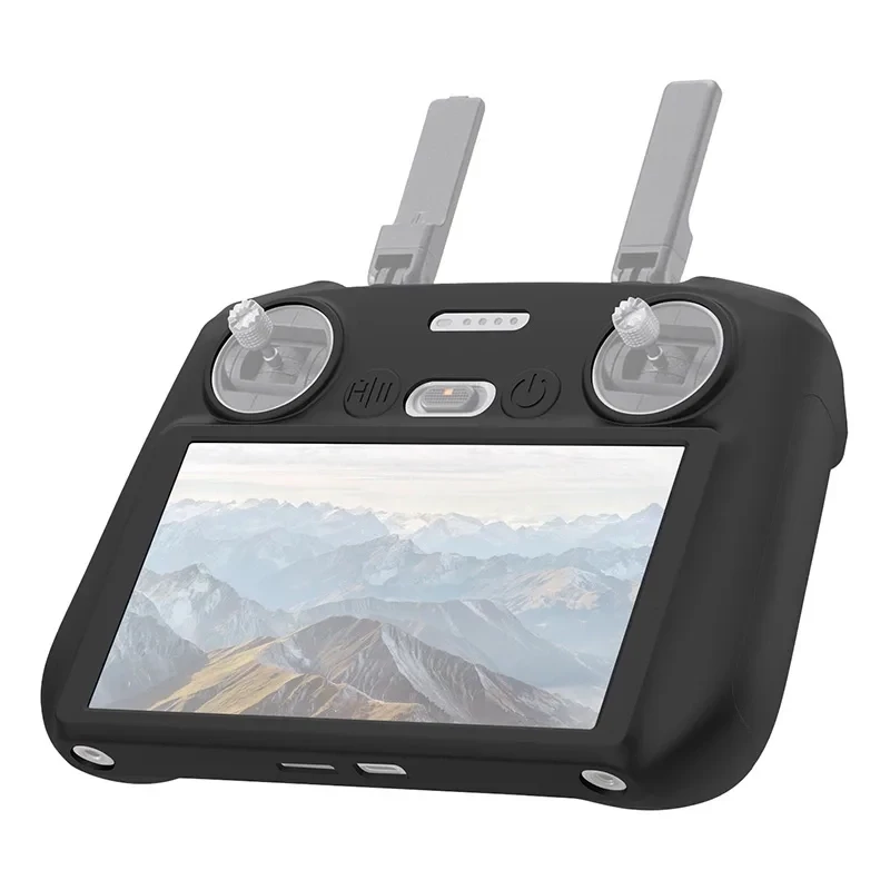 PULUZ Silikon-Schutzhülle für DJI RC 2 (Schwarz)