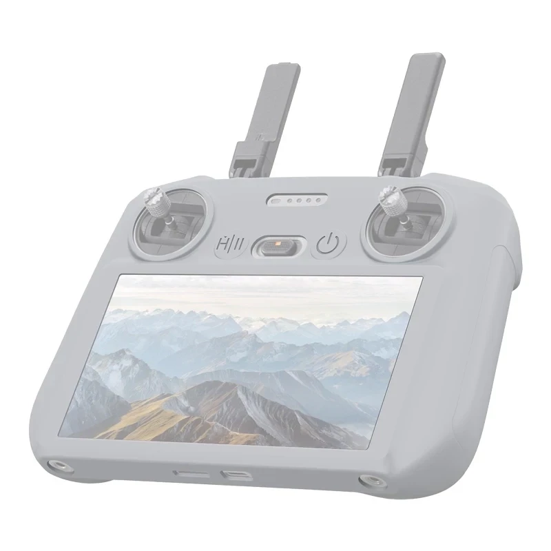 PULUZ Silikon-Schutzhülle für DJI RC 2 (Grau)