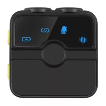 PULUZ SmartLink WS300 2.4GHz Dual Wireless Lavalier Mikrofonsystem mit Rauschunterdrückung, 100m Reichweite, USB-C-Ladung