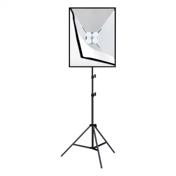 PULUZ Studio Set Softbox 50x70cm, Stativ, LED-Leuchtmittel 4 Stück PU5071EU