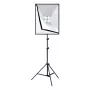 PULUZ Studio Set Softbox 50x70cm, Stativ, LED-Leuchtmittel 4 Stück PU5071EU