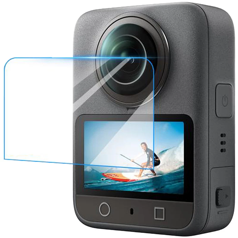 PULUZ Displayschutzfolie aus gehärtetem Glas für DJI Osmo 360 (klar)