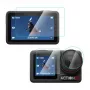 PULUZ Panzerglas-Set für DJI Osmo Action 5 Pro, 9H-Härte, 2.5D abgerundete Kanten, blasenfrei, klar, 6er-Pack