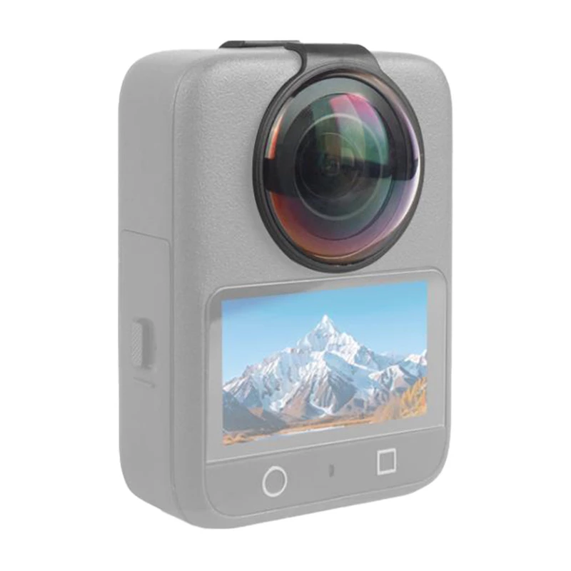 PULUZ Gehärtetes Schutzglas für DJI Osmo 360 (Schwarz)