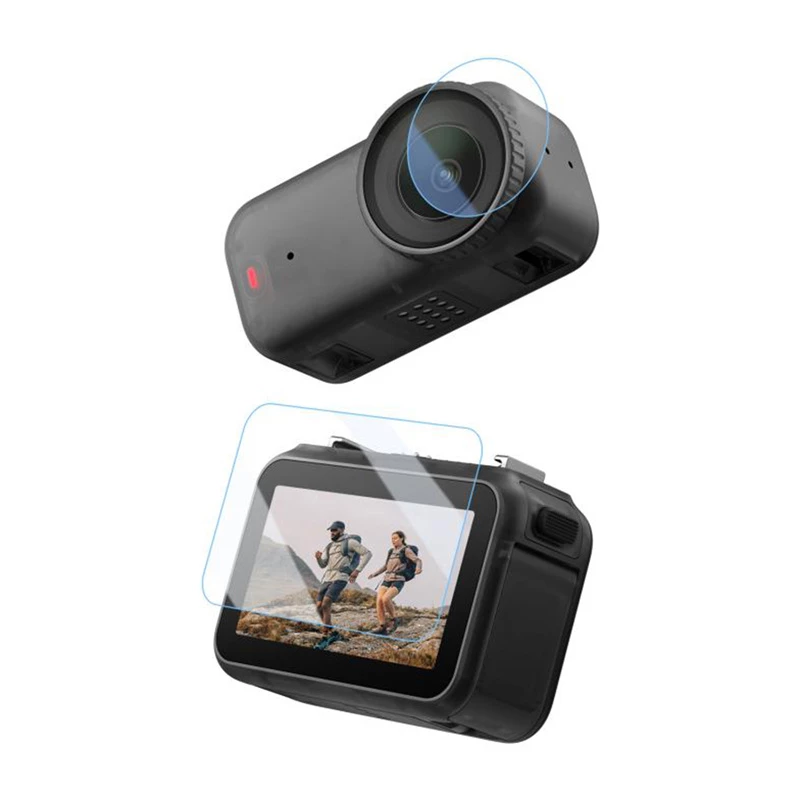 PULUZ gehärtetes Schutzglas und Linsenfolie für DJI Osmo Pocket 3
